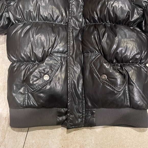 Appaman girls size 8 winter puffer coat. Galaxy grey. - Picture 7 of 10